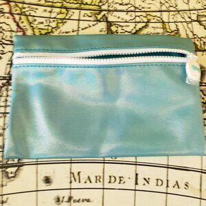 5 Pack IPSY Shimmery Aqua Make-up Bag
